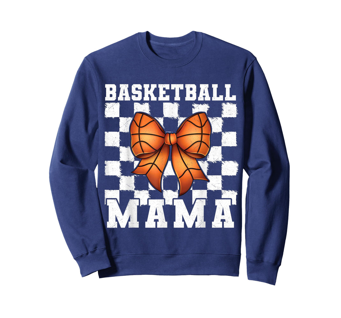 Basketball Mama Coquette Bow Game Day Funny Sports Lover Mom T-Shirt