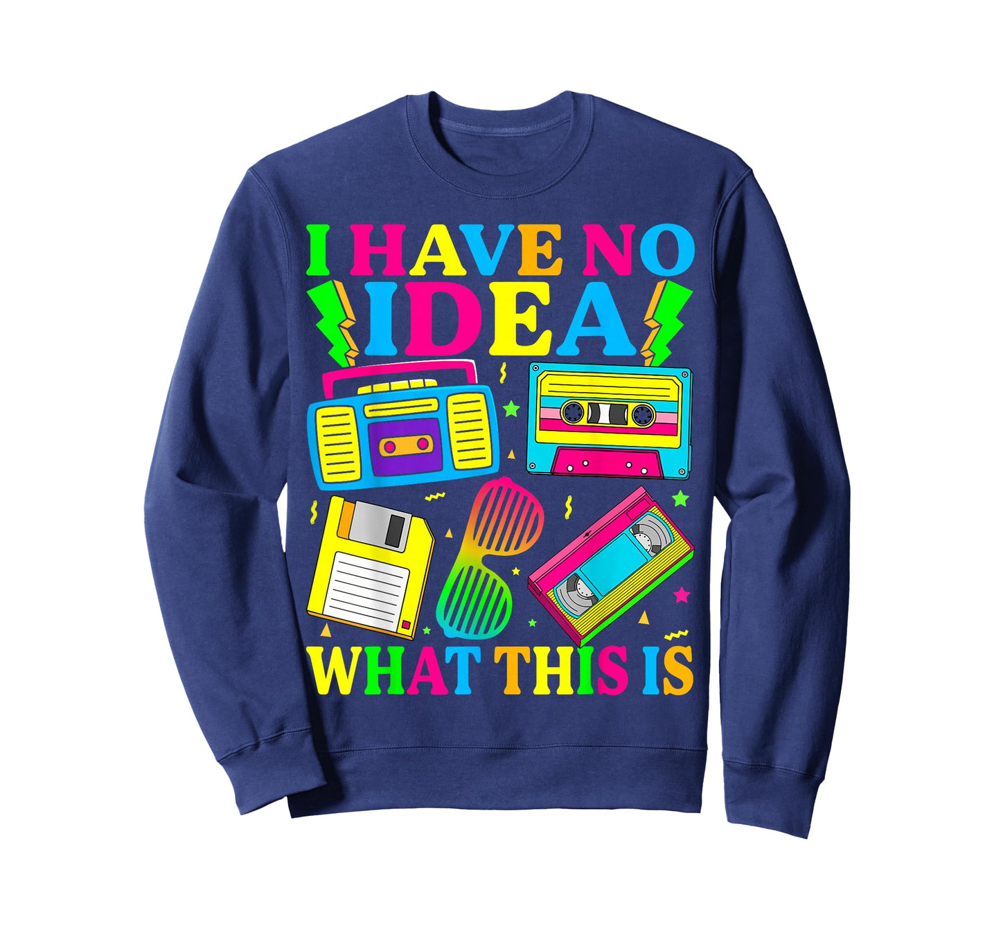 I Have No Idea What This is Kids 70s 80s 90s Outfit Theme T-Shirt