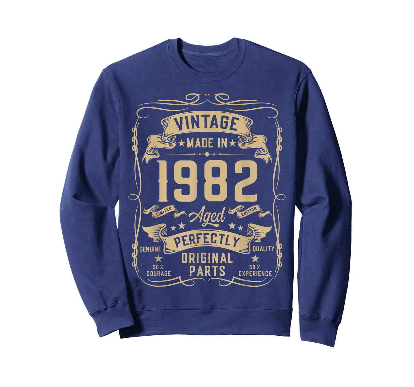 Vintage 1982 44yr 44th Birthday Gifts for Men 44 Years Old T-Shirt