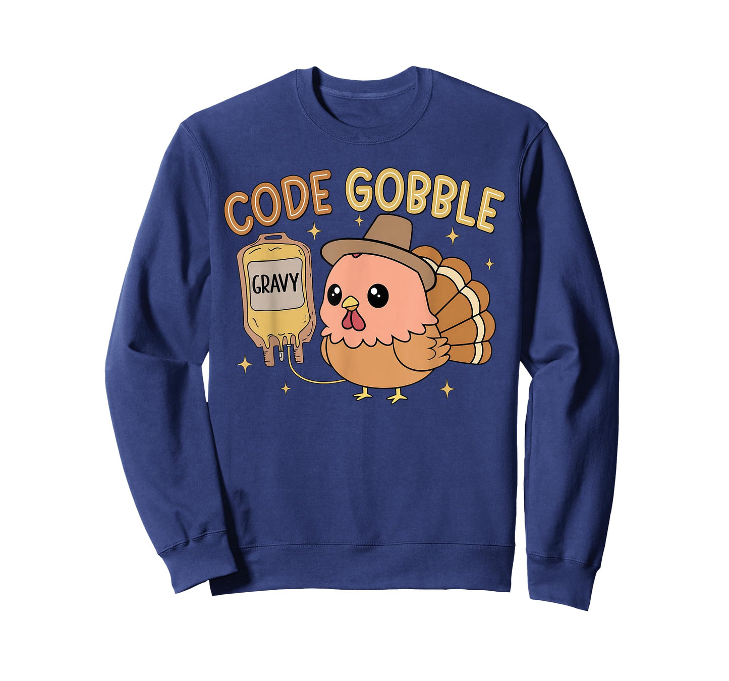Thanksgiving Nurse Code Gobble Funny RN CNA T-Shirt