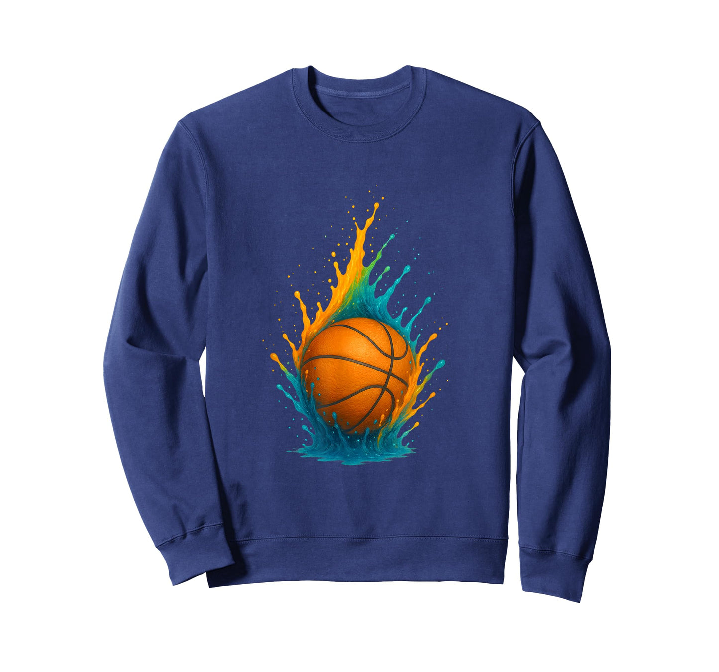 Basketball Splash Team Player for Kids Men Women T-Shirt