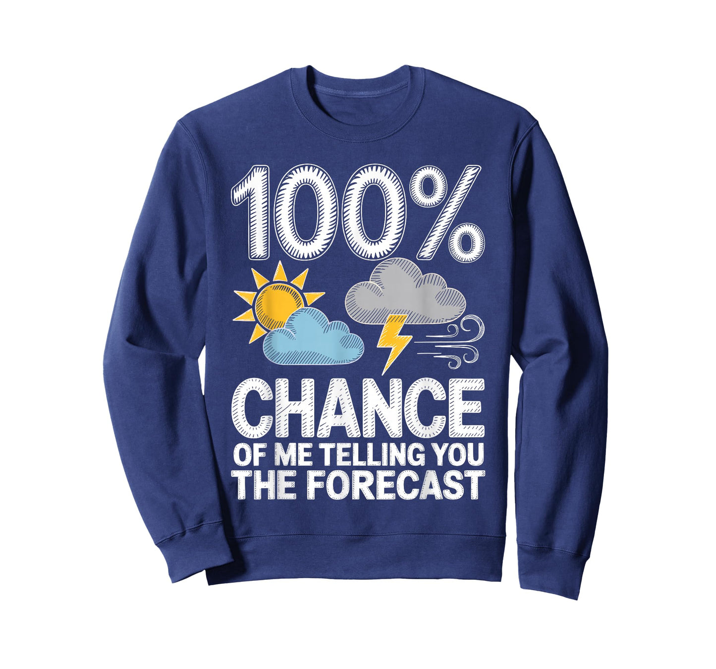 Funny Meteorology Art for Men Women Forecast Meteorologist T-Shirt