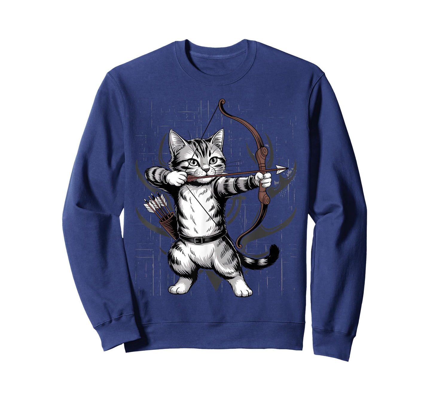 Vintage Archery Cat Kitten Lover T-Shirt