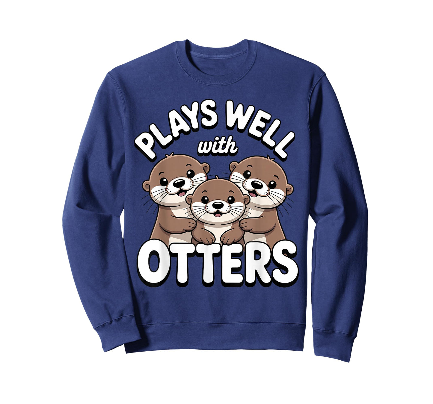 Funny Otter Art for Men Women Kids Sea Animal Otter Lover T-Shirt