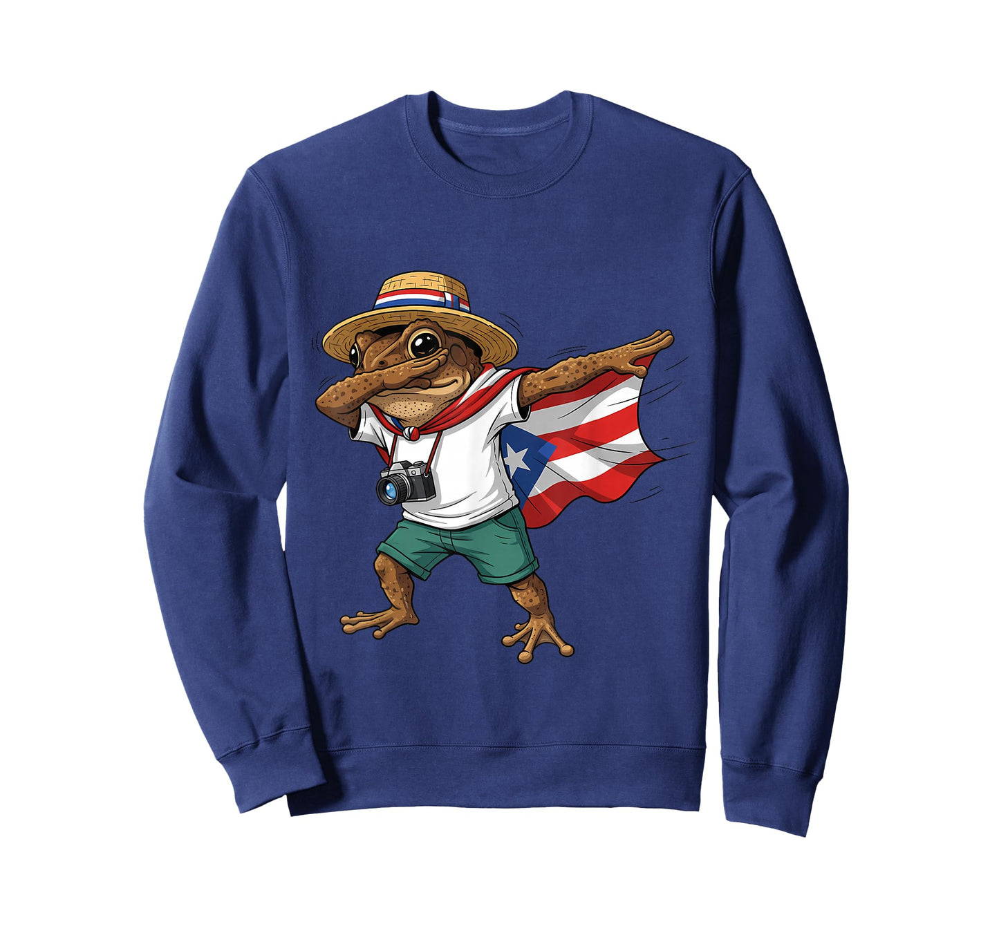 Coqui Frog Puerto Rico Taino Puerto Rican Flag Boricua T-Shirt