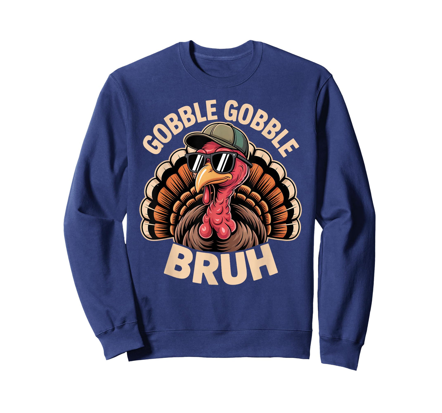 Thanksgiving Day Gobble Bruh Turkey Trot Funny T-Shirt