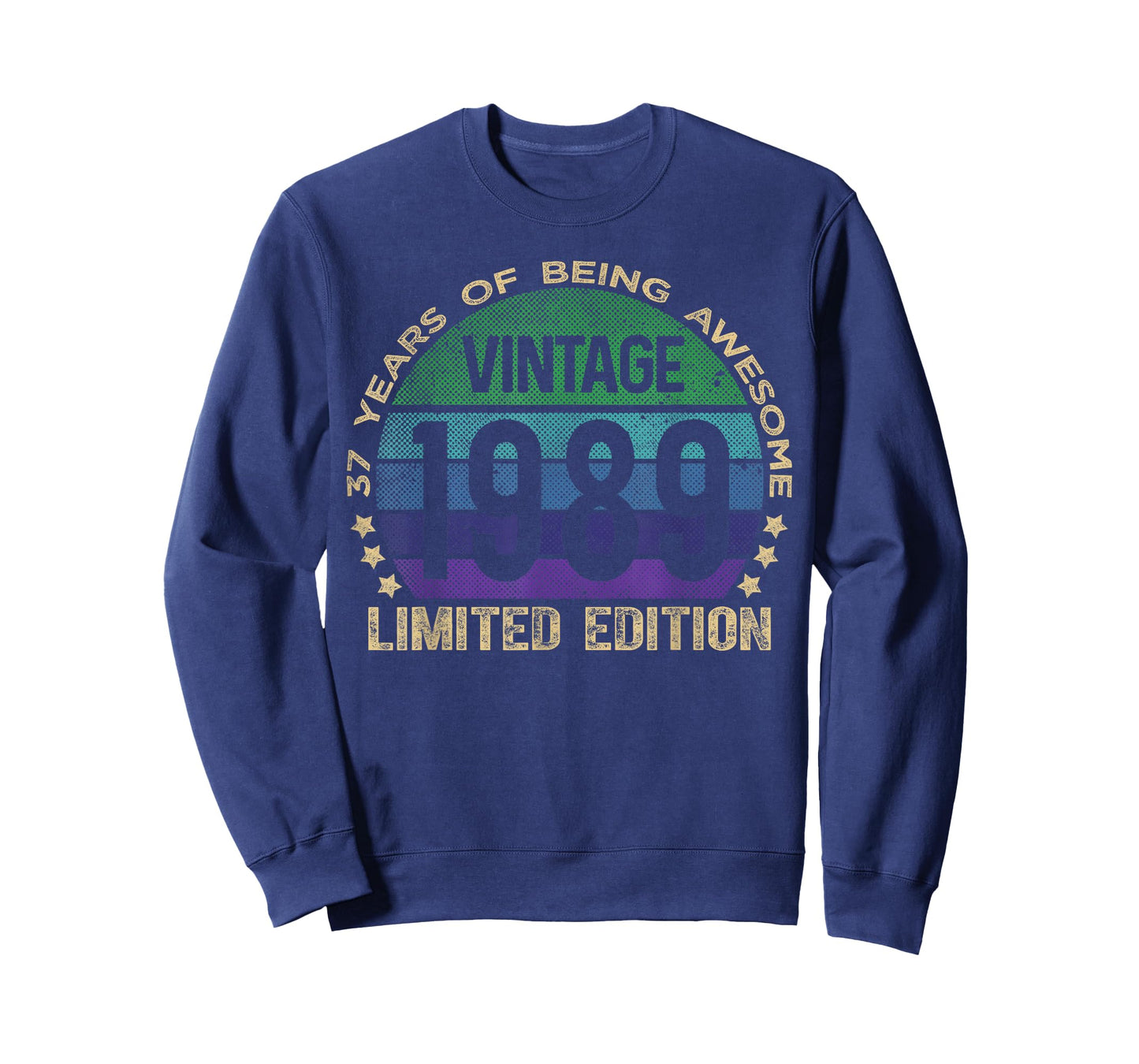 37 Year Old Gifts Vintage 1989 Limited Edition 37th Birthday T-Shirt