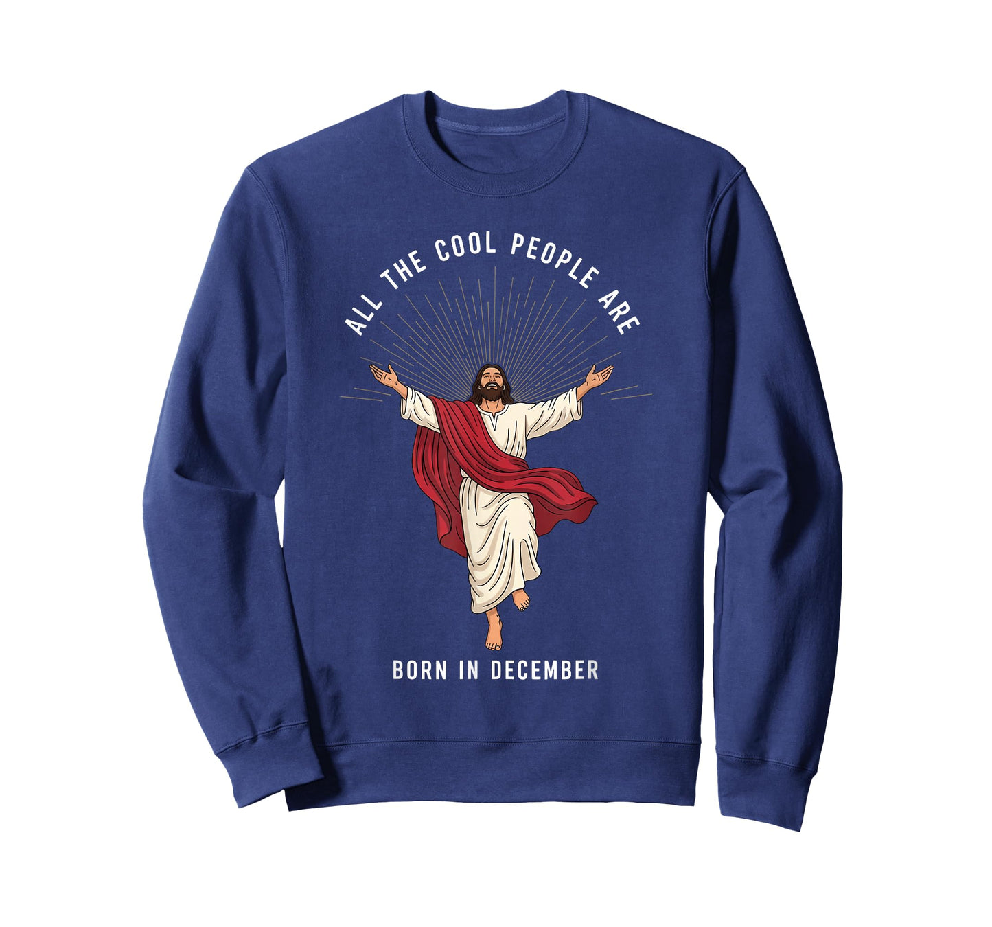 Cool People are Born in December Christian Christmas Jesus T-Shirt