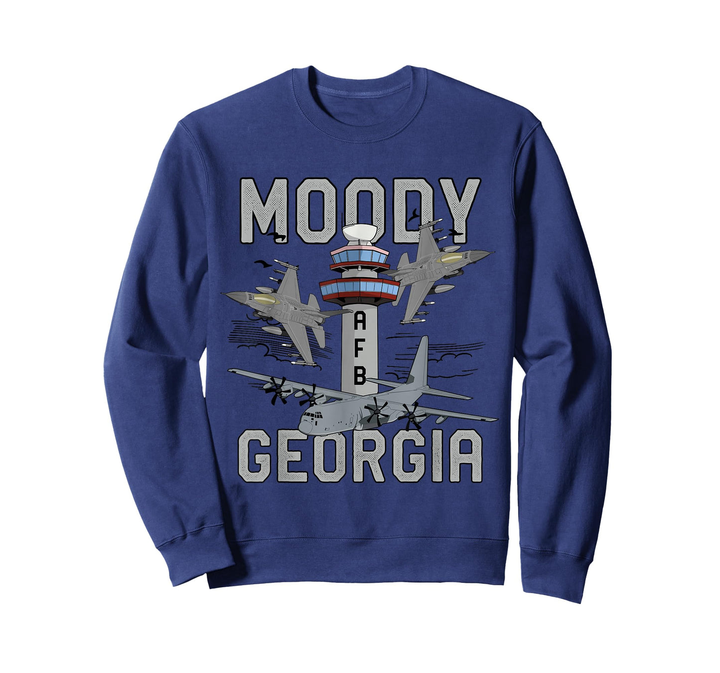 Moody AFB Georgia Air Force Base Fighter Jets Vintage Tee T-Shirt