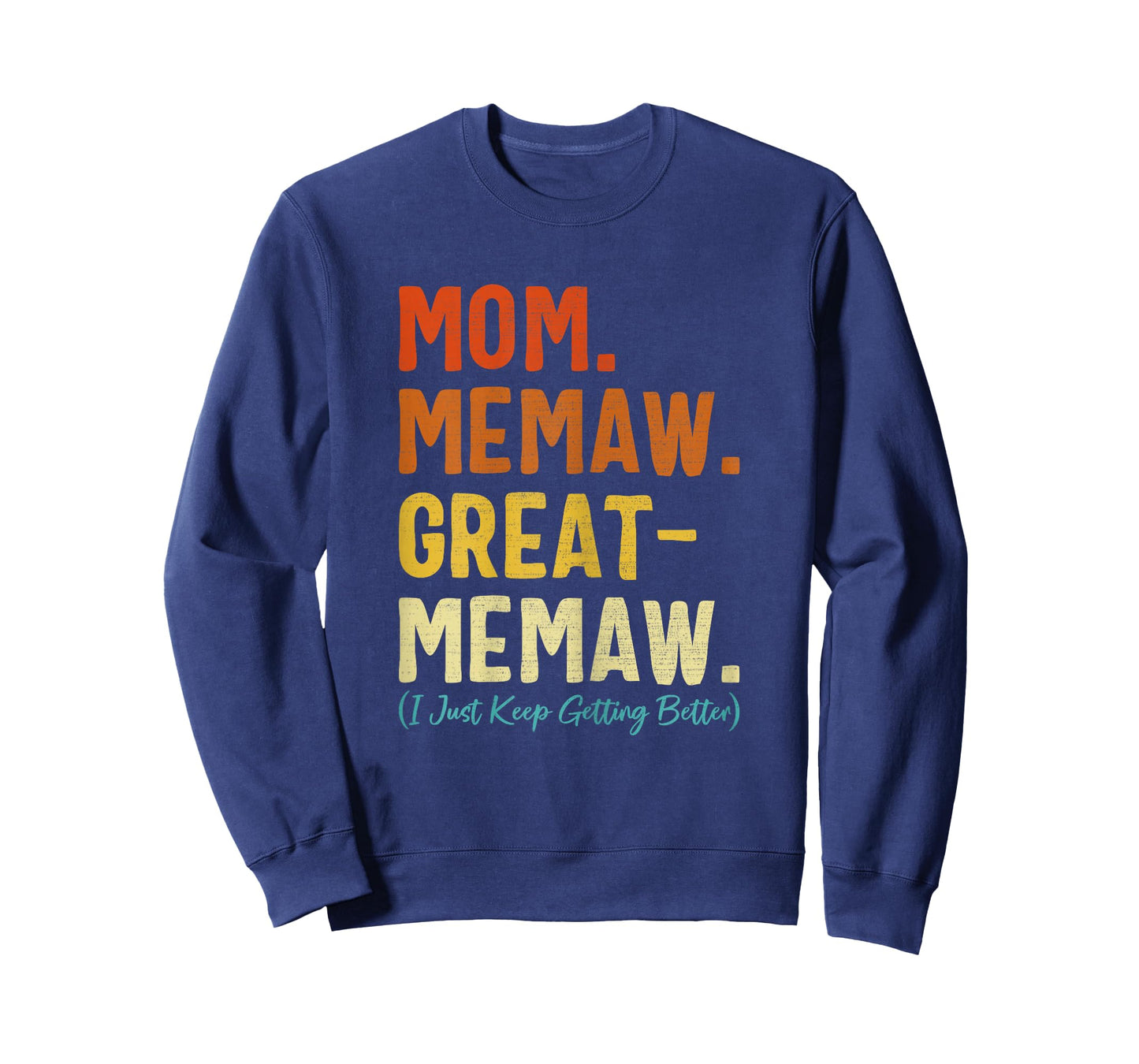 Funny Mom Memaw Great Memaw Retro Mother's Day Grandma T-Shirt