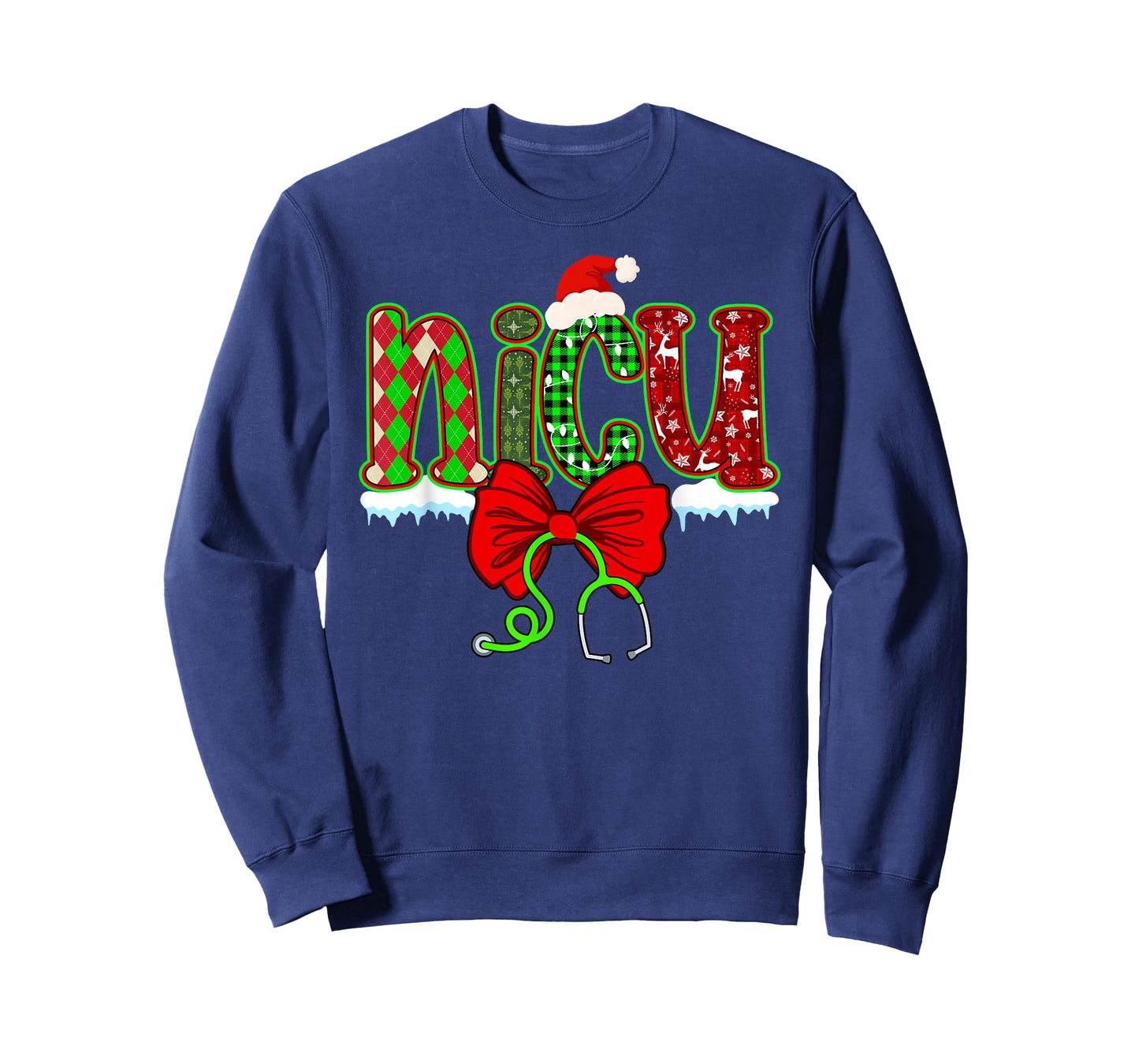 Christmas NICU Xmas Neonatal Intensive Care Unit Coquette T-Shirt