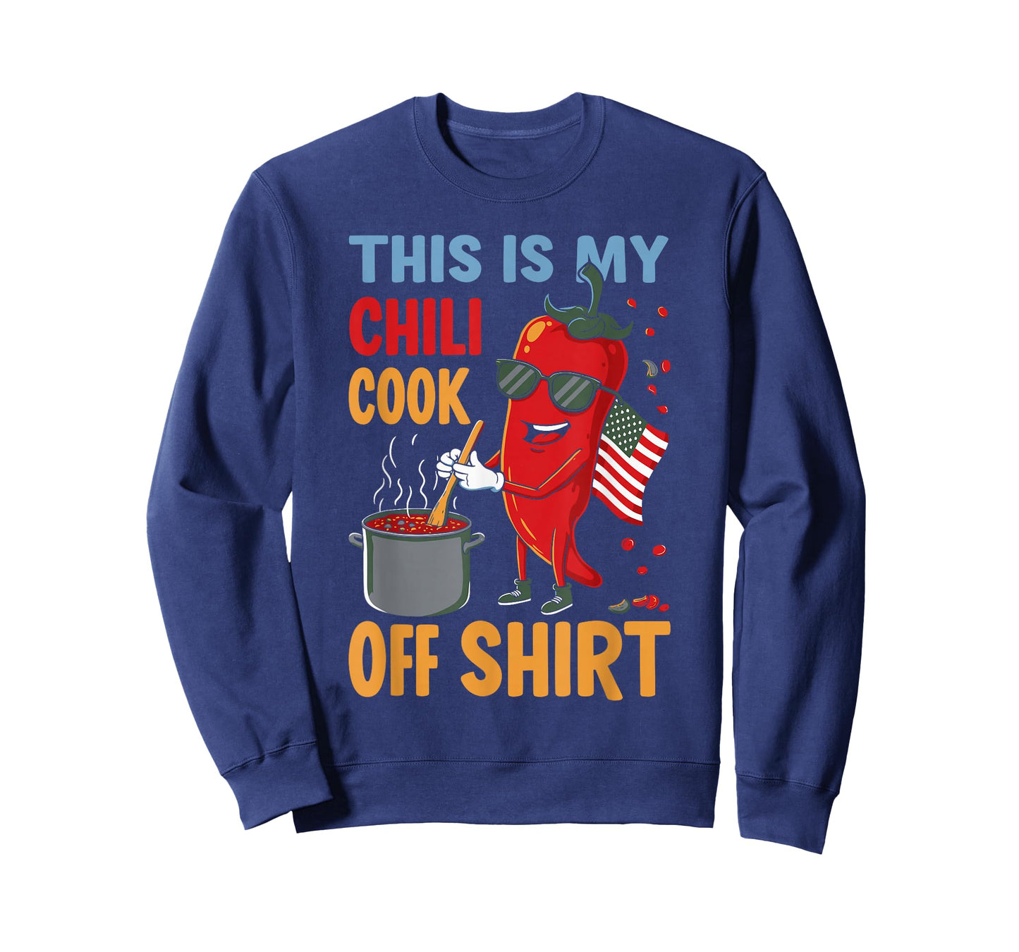 Funny Chili Cook Off Pepper Cooking Design T-Shirt