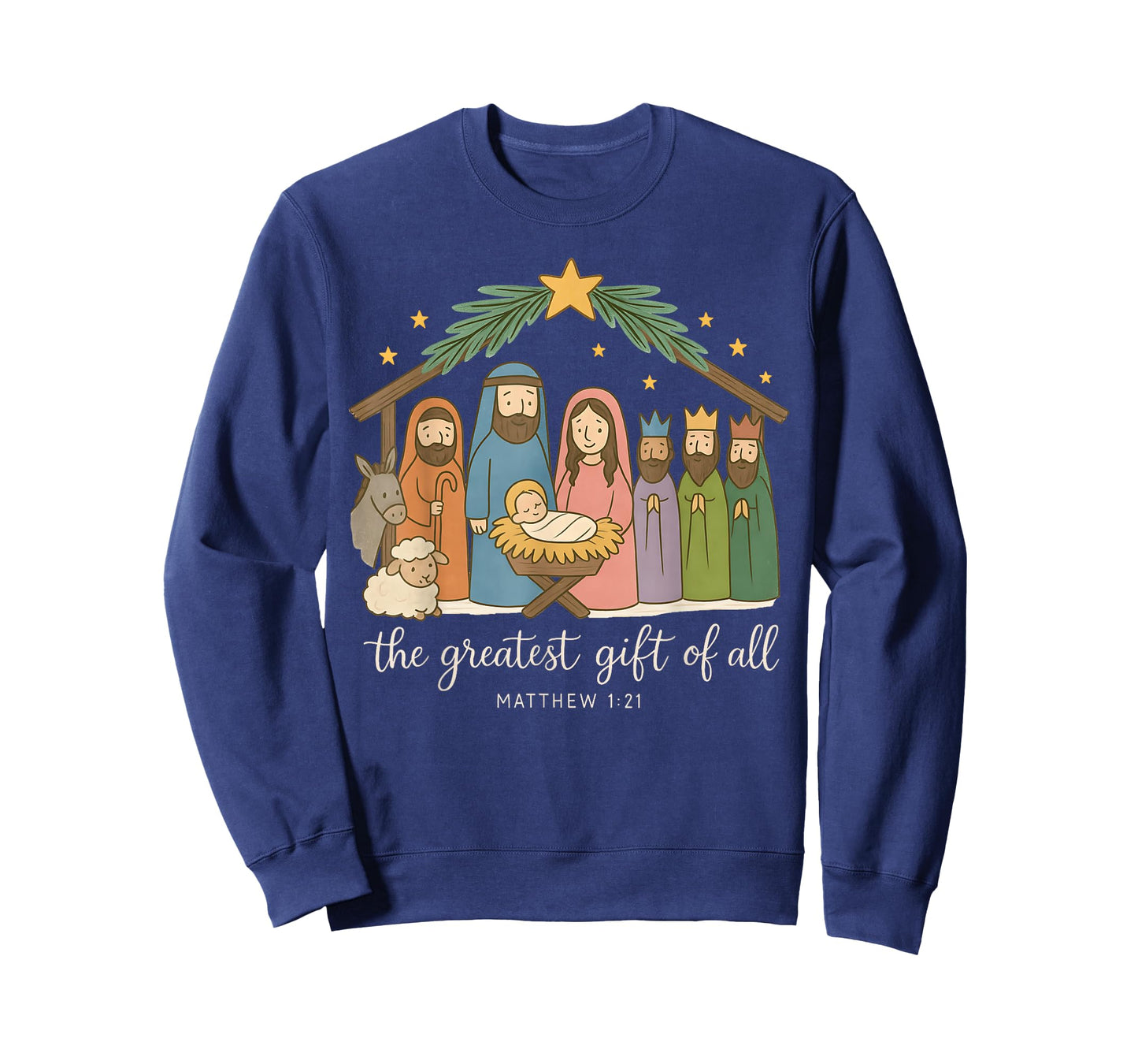 The Greatest of All Nativity Jesus Christian Christmas T-Shirt
