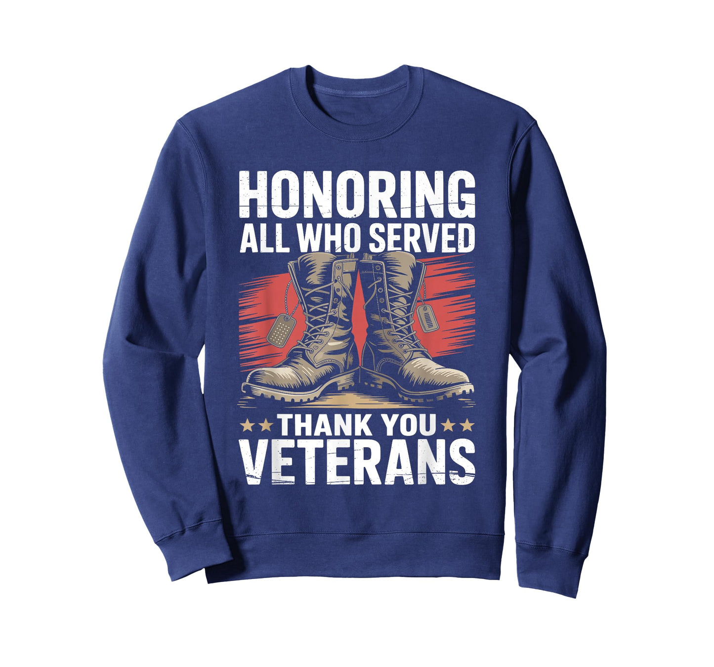 Honoring All Who Served Thank You Veterans Day US Patriotic T-Shirt