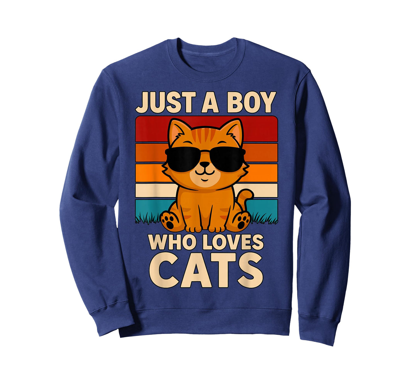Just a Boy who Loves Cats T-Shirt