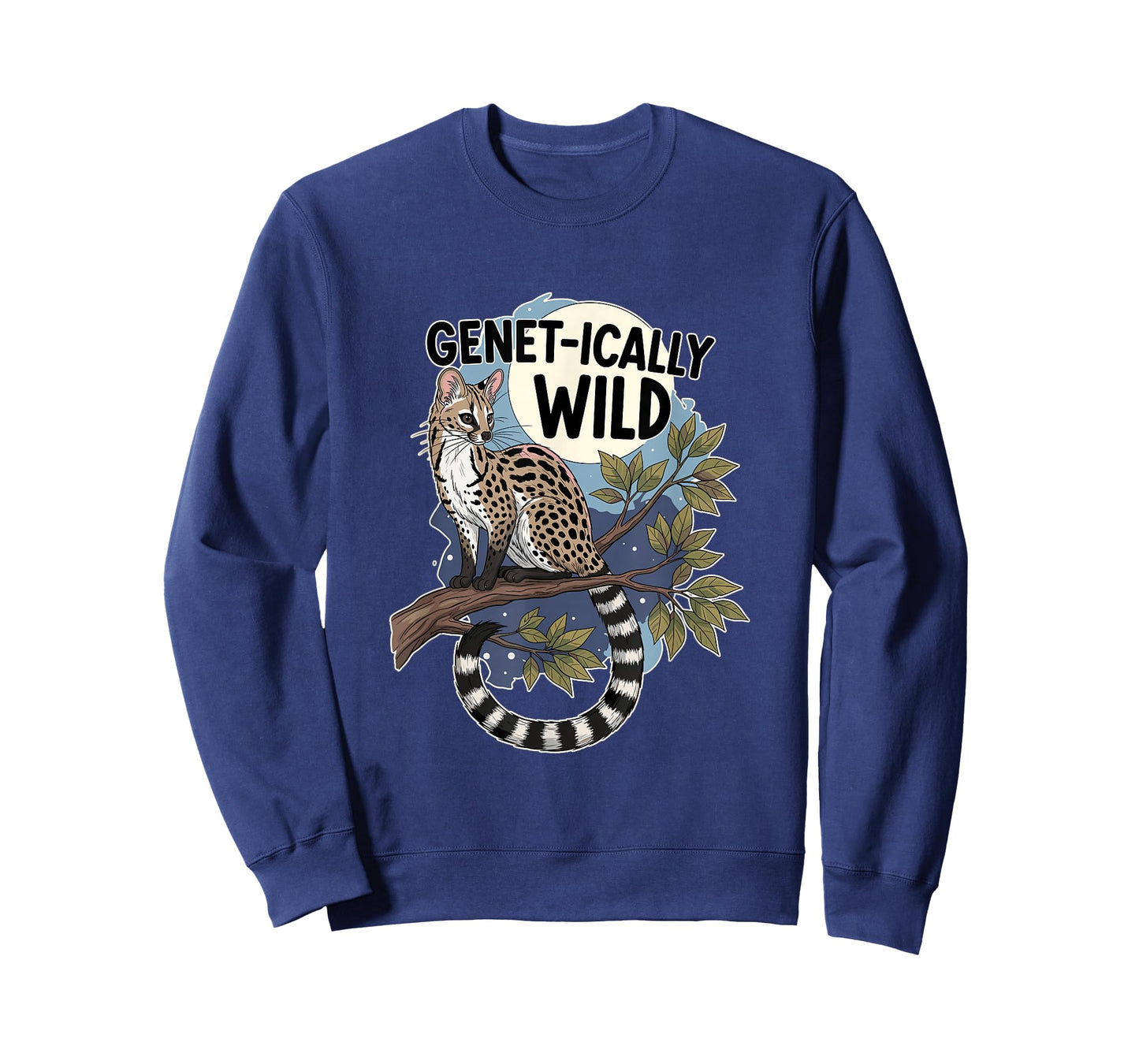 Genet-ically Wild Funny Genet Cat Lover T-Shirt