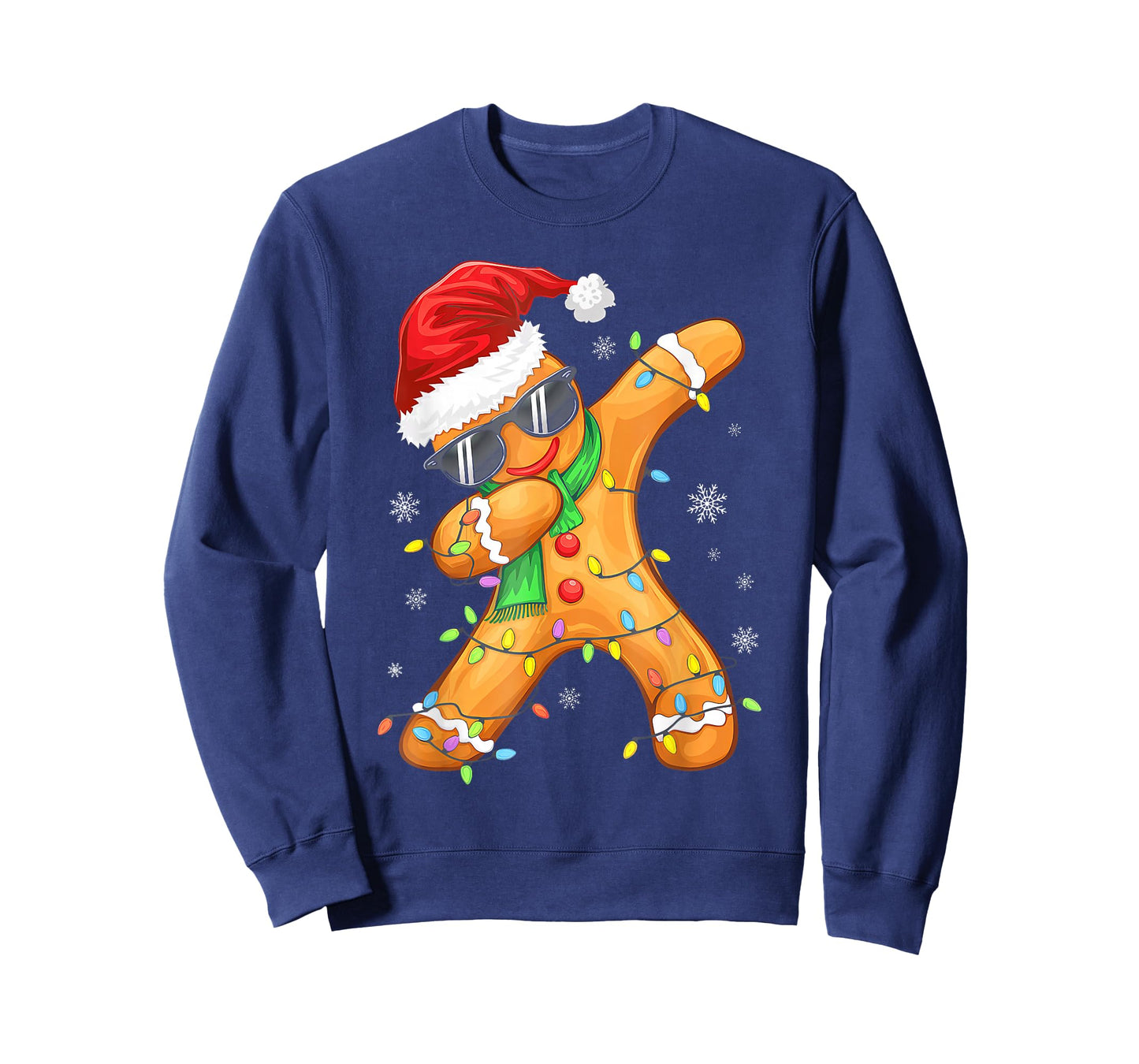 Dabbing Gingerbread Christmas Boys Girls Kids Funny Xmas Dab T-Shirt