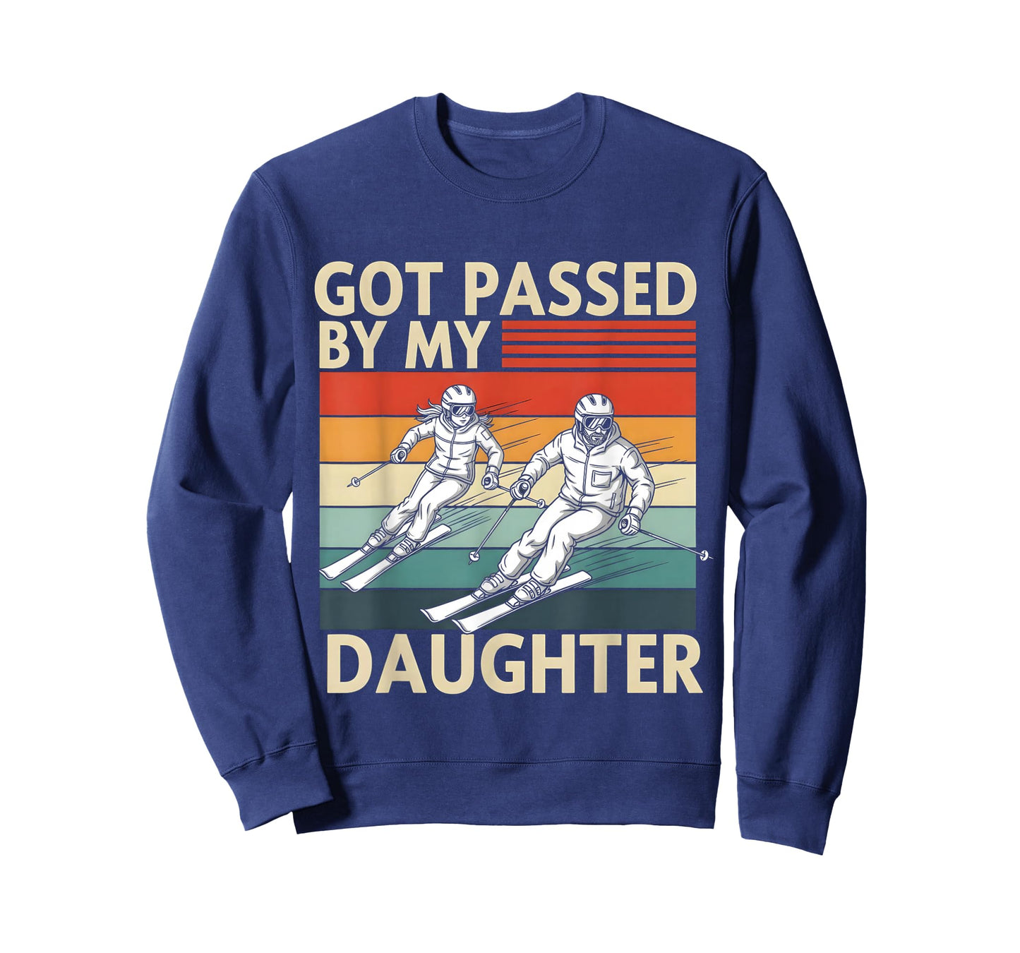 Got Passed by My Daughter Funny Ski T-Shirt
