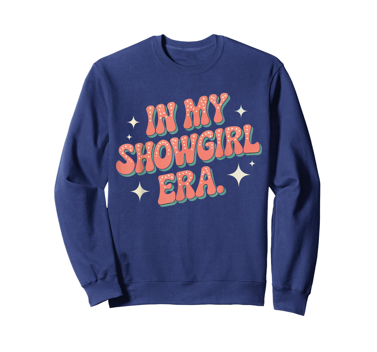 in My Showgirl Era Retro Burlesque Funny Costume Graphic Tee T-Shirt
