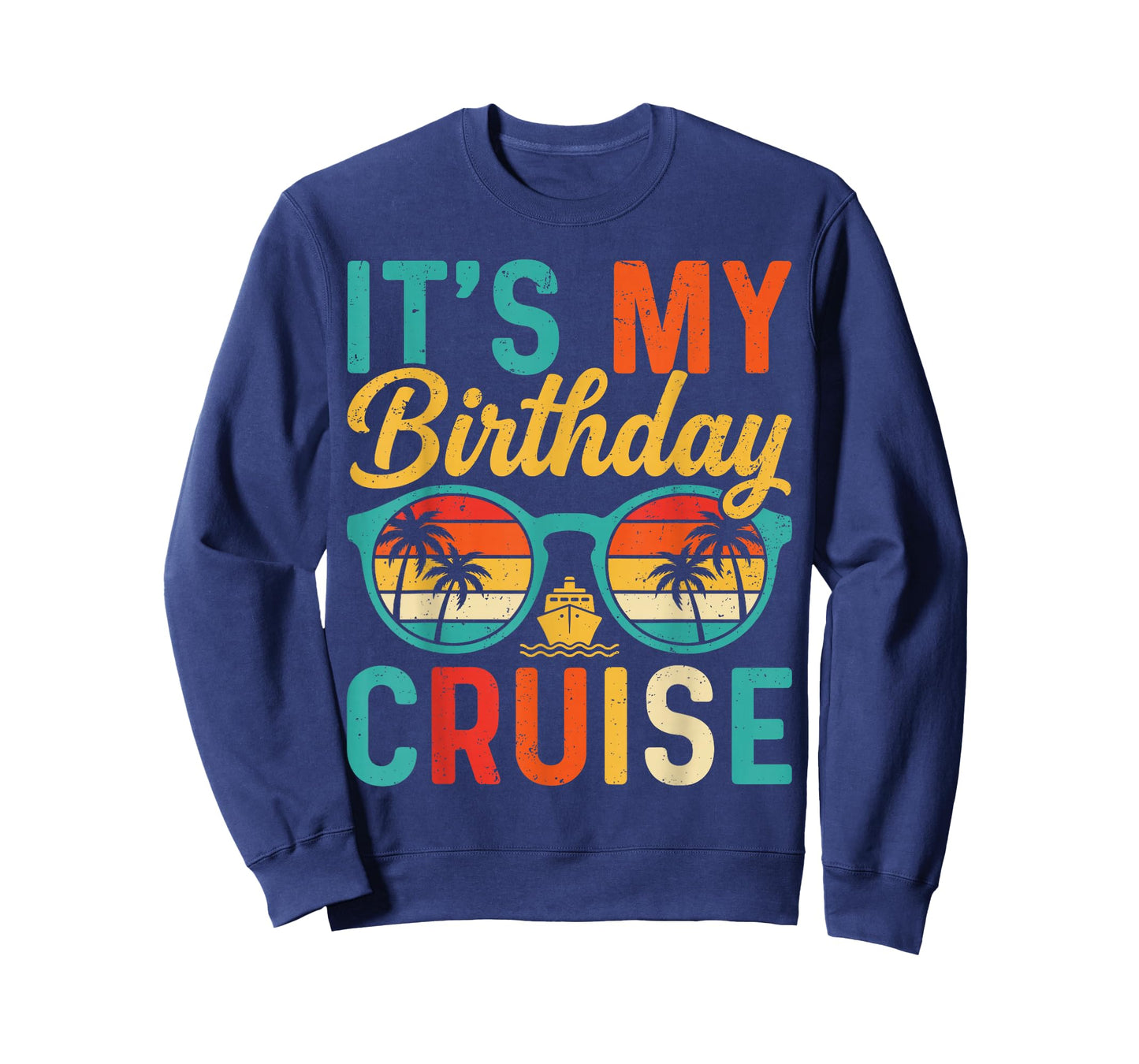 Retro Family Birthday Cruising It's My Birthday Cruise T-Shirt