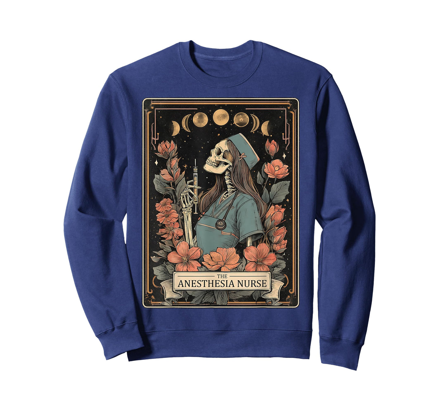 The Anesthesia Nurse CRNA Anesthesiologist Tarot Card Witchy T-Shirt