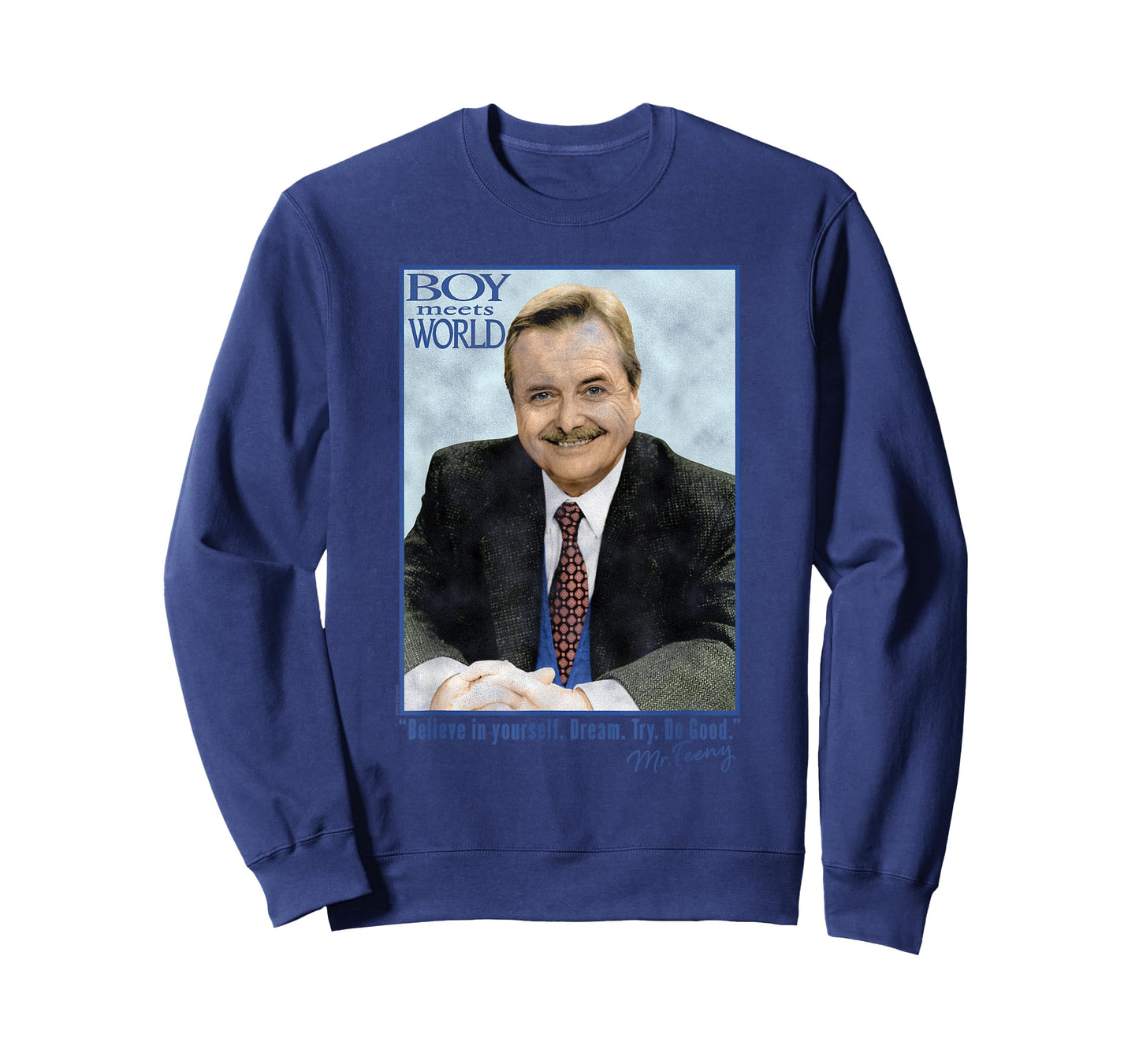 Boy Meets World Mr. Feeny Quote and Photo 90's TV Show T-Shirt