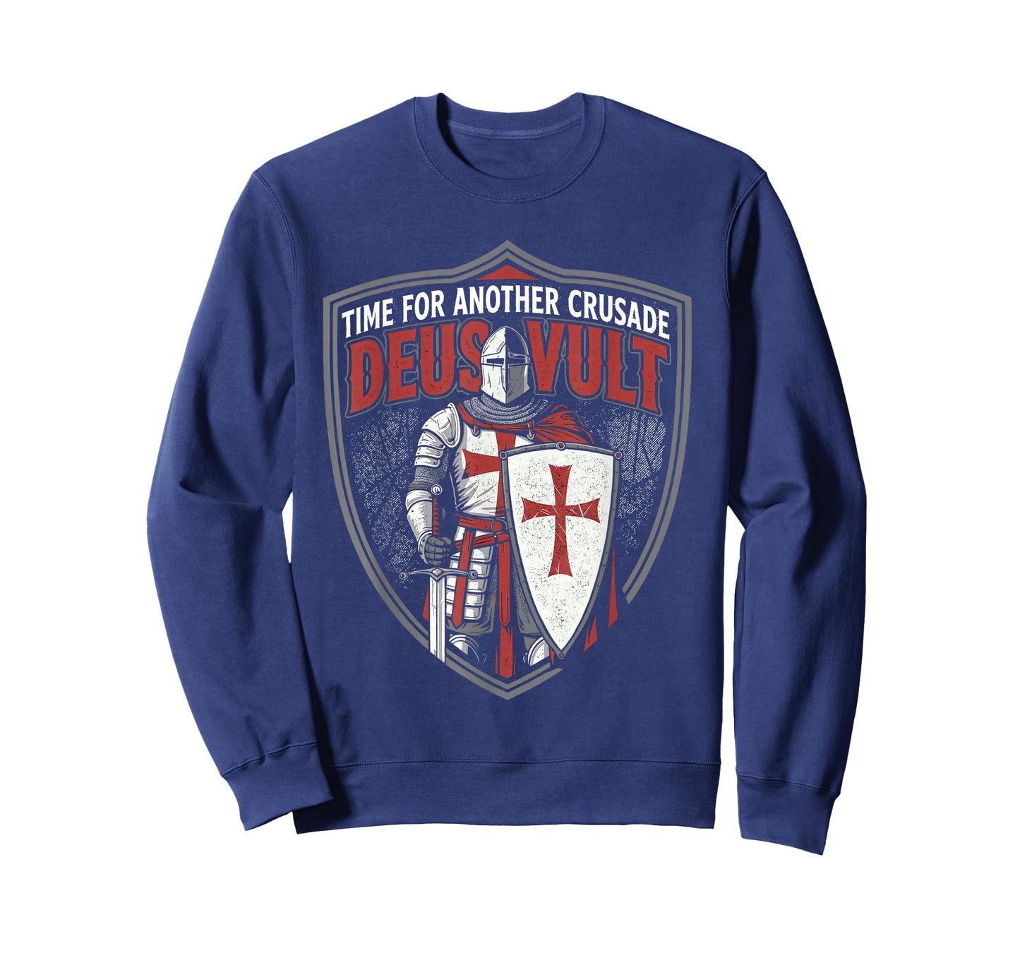 Time for Another Crusade Deus Vult Knights Templar Crusades T-Shirt
