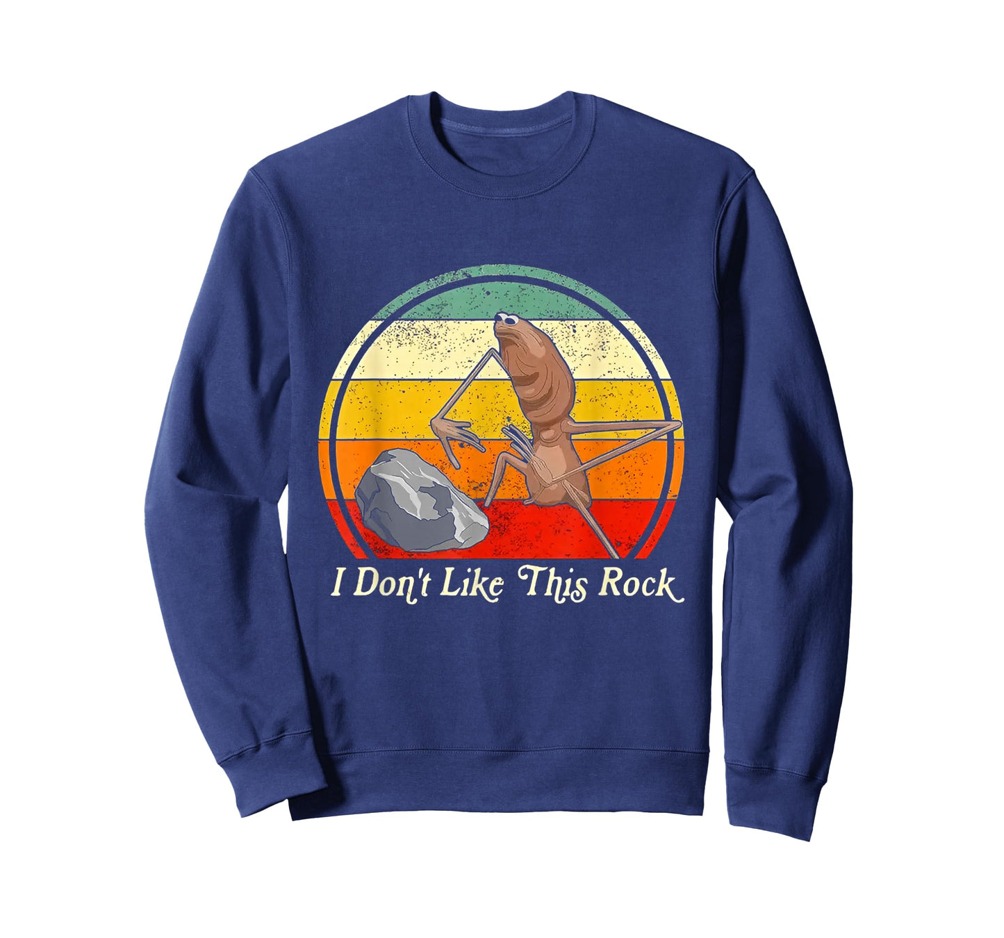 I Don't Like This Rock Marcus The Worm Meme Retro Vintage T-Shirt