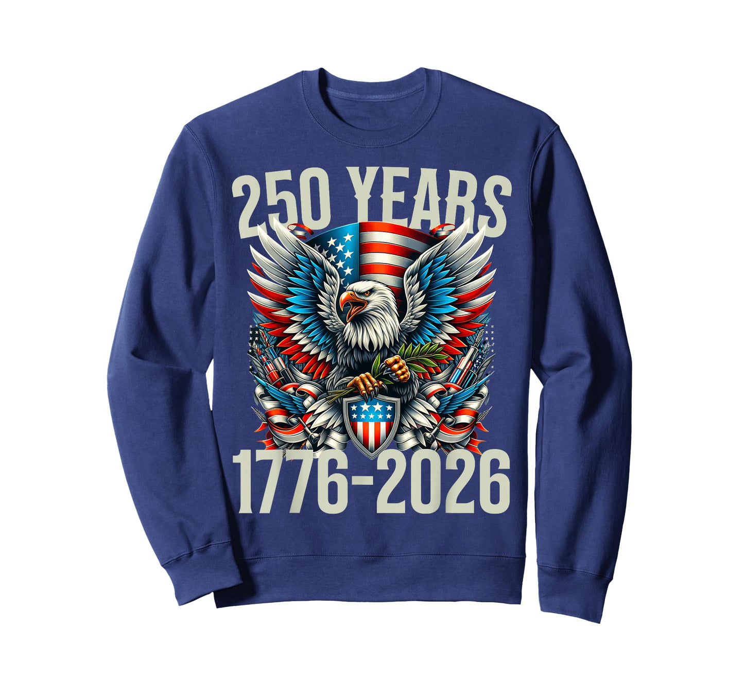 Pride in 250 Years of Freedom 1776-2026 Independence Day T-Shirt