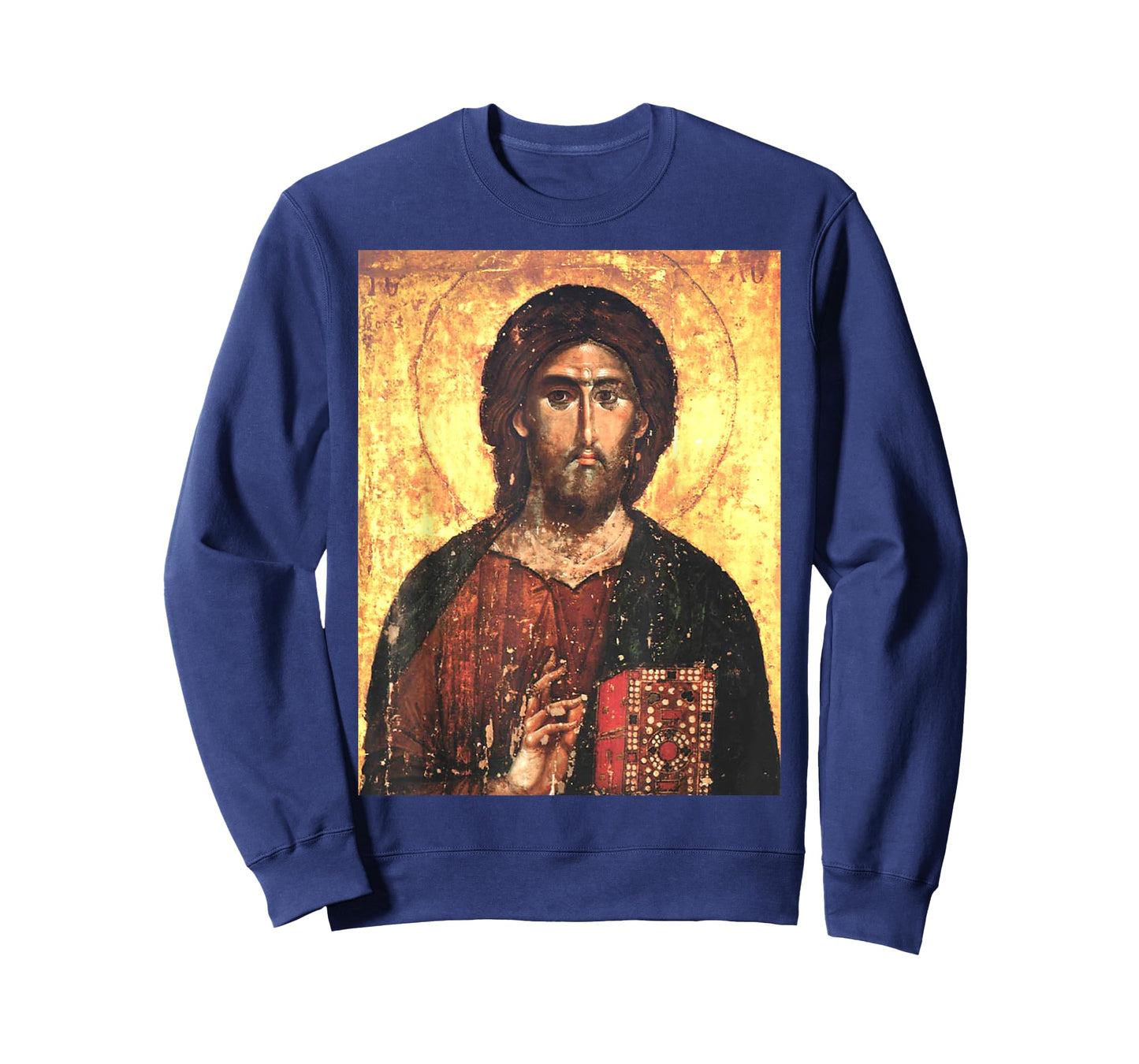 Jesus Christ Orthodox Icon Pantocrator of Hilandar Almighty T-Shirt