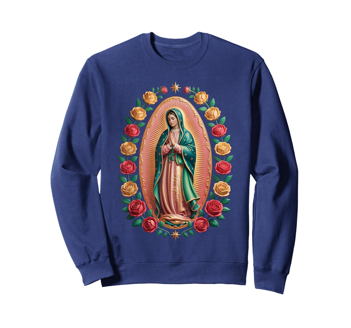 Virgen De Guadalupe Saint Mary Christian Religious Catholic T-Shirt