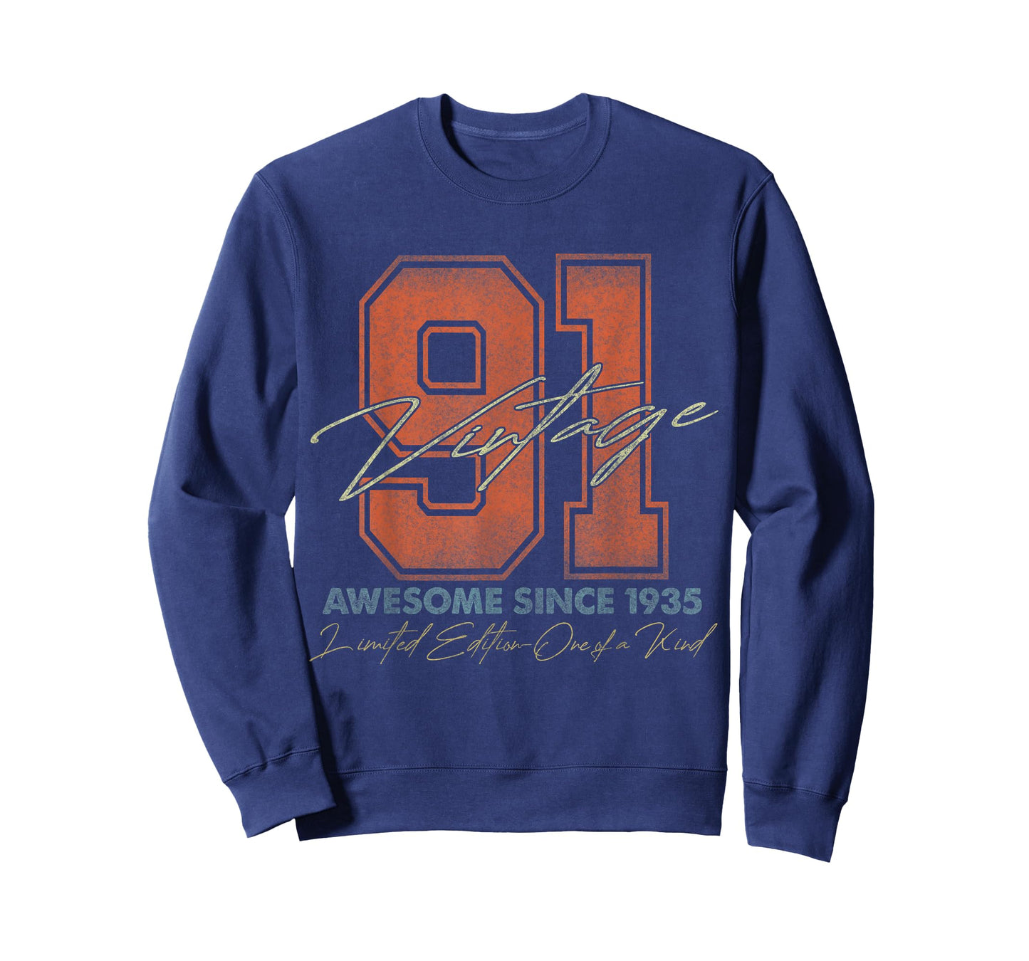 91 Year Old Gifts Vintage 1935 Limited Edition 91st Birthday T-Shirt