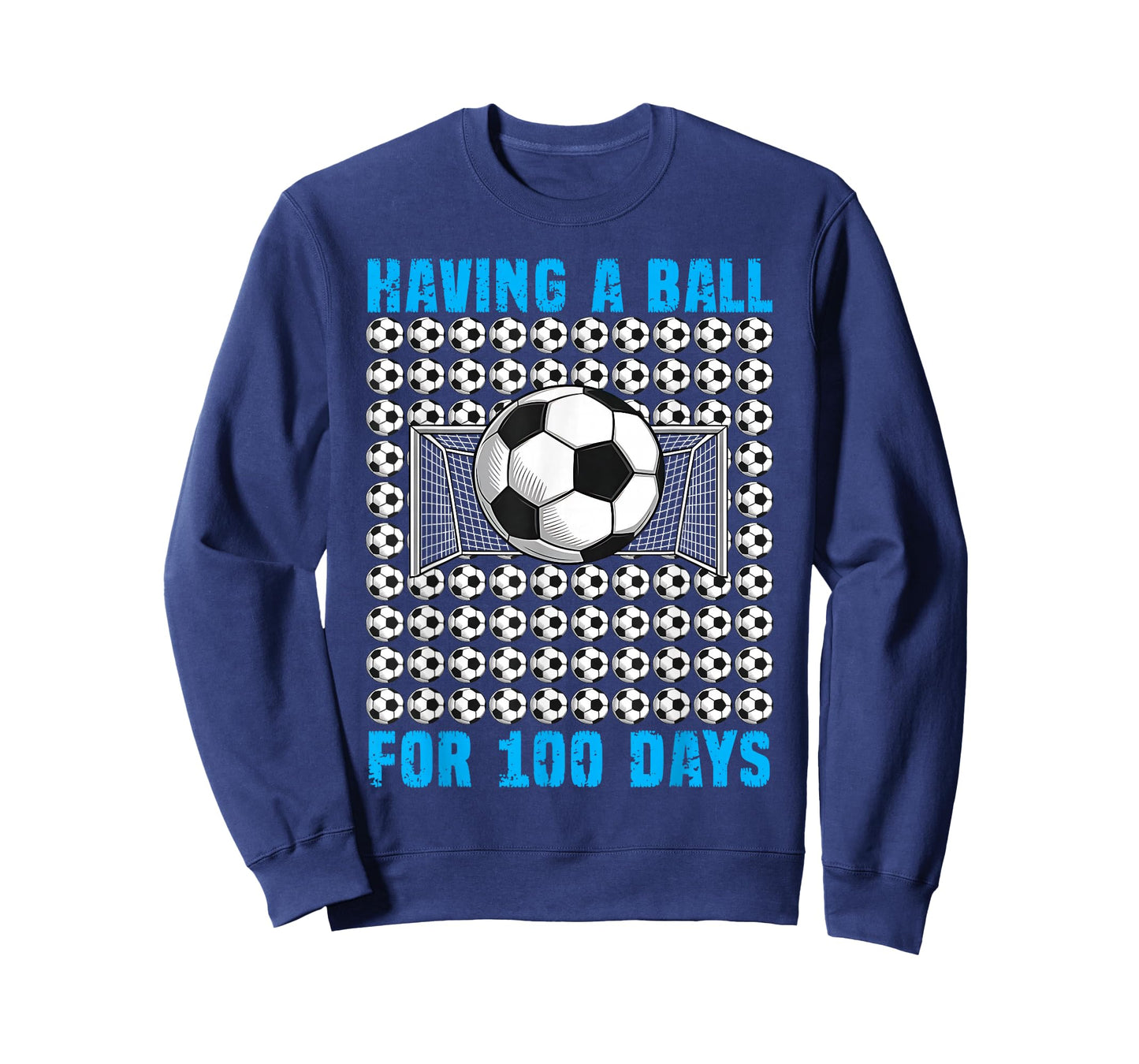 Having a Ball for 100 Days of School Soccer 100th Day Boys T-Shirt