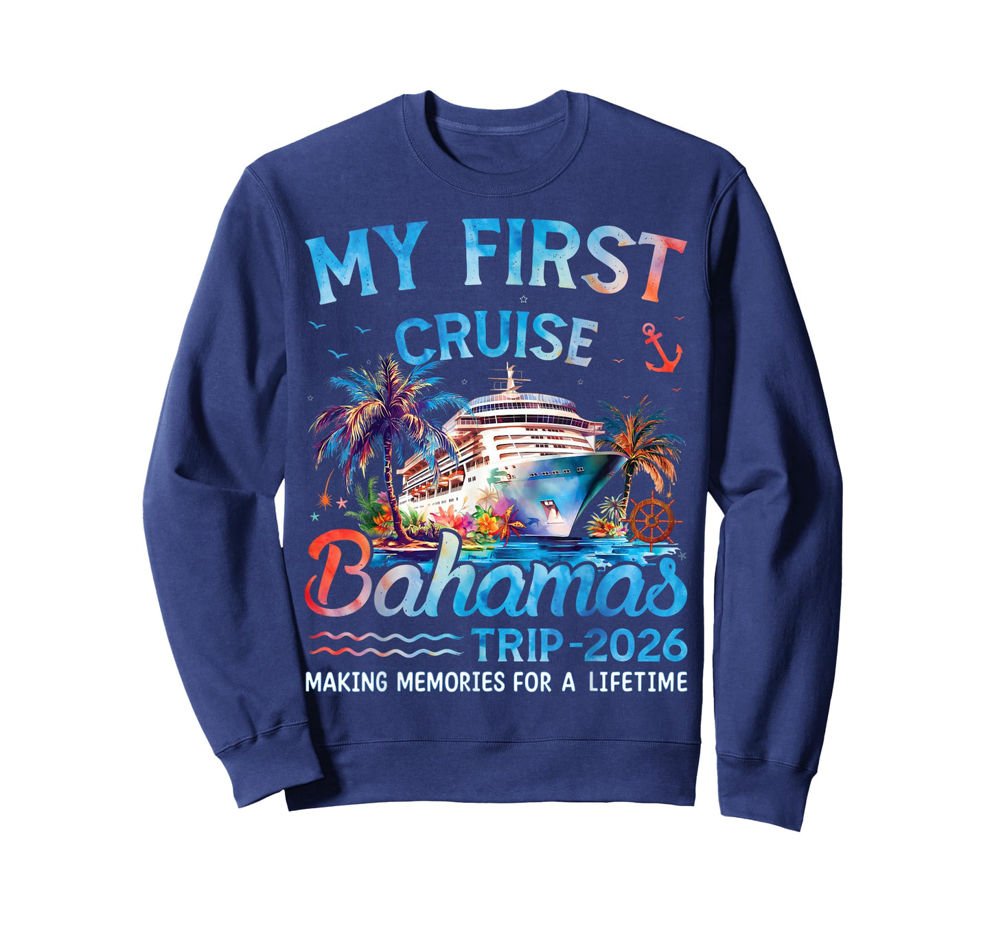 My First Cruise Bahamas Trip 2026 Family Matching Vacation T-Shirt