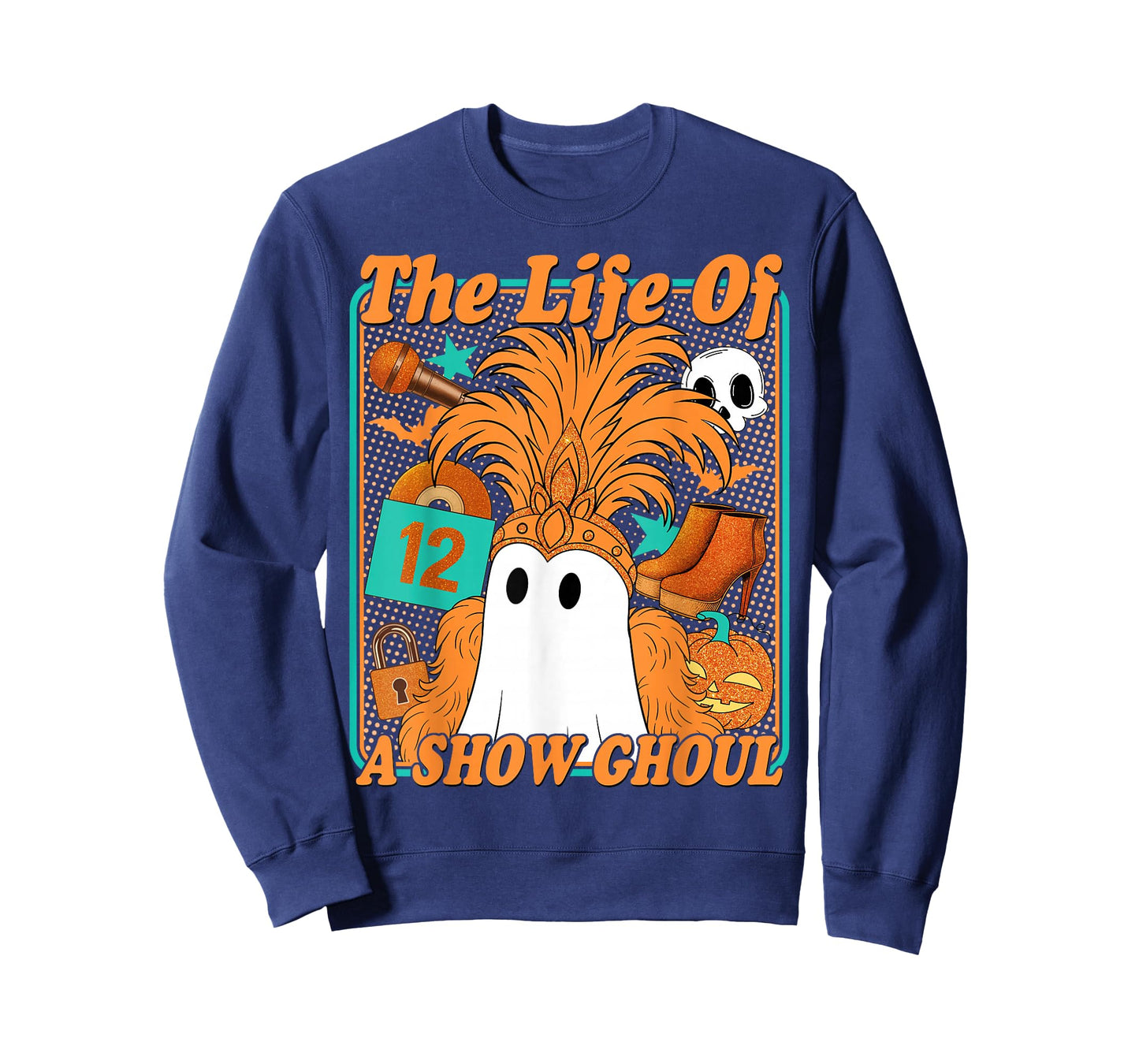 The Life of A Showghoul Show Ghoul Funny Halloween T-Shirt