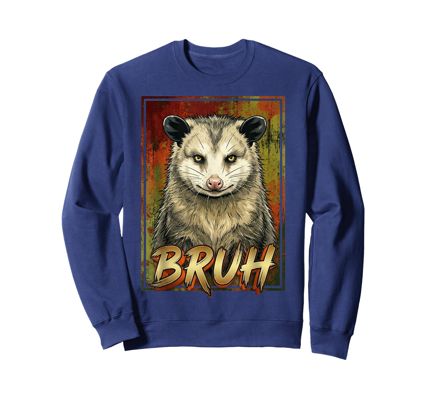 Funny Opossum Bruh Teens Boys Girls Kids Men Possum Meme T-Shirt