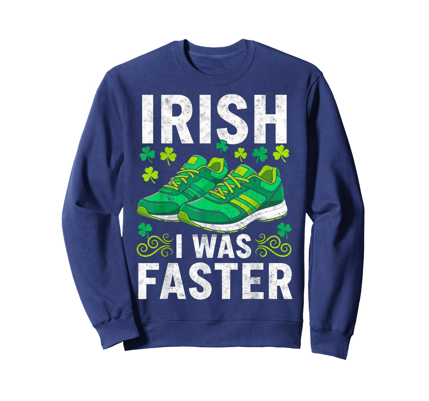 St.Patrick’s Day Irish I was Faster Runner Running Leprecaun T-Shirt