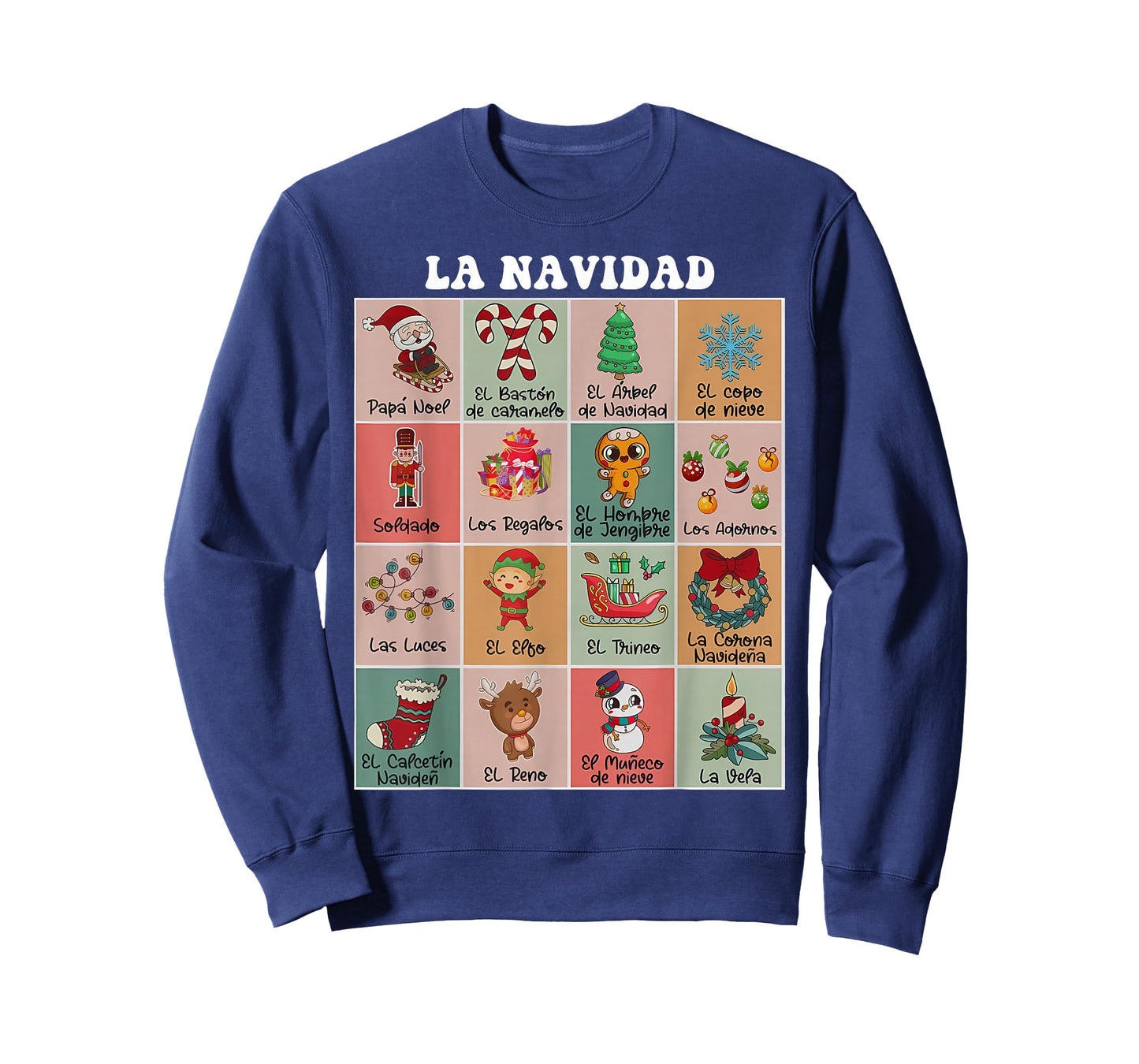 Maestra Bilingue Christmas Spanish Teacher La Navidad Xmas T-Shirt