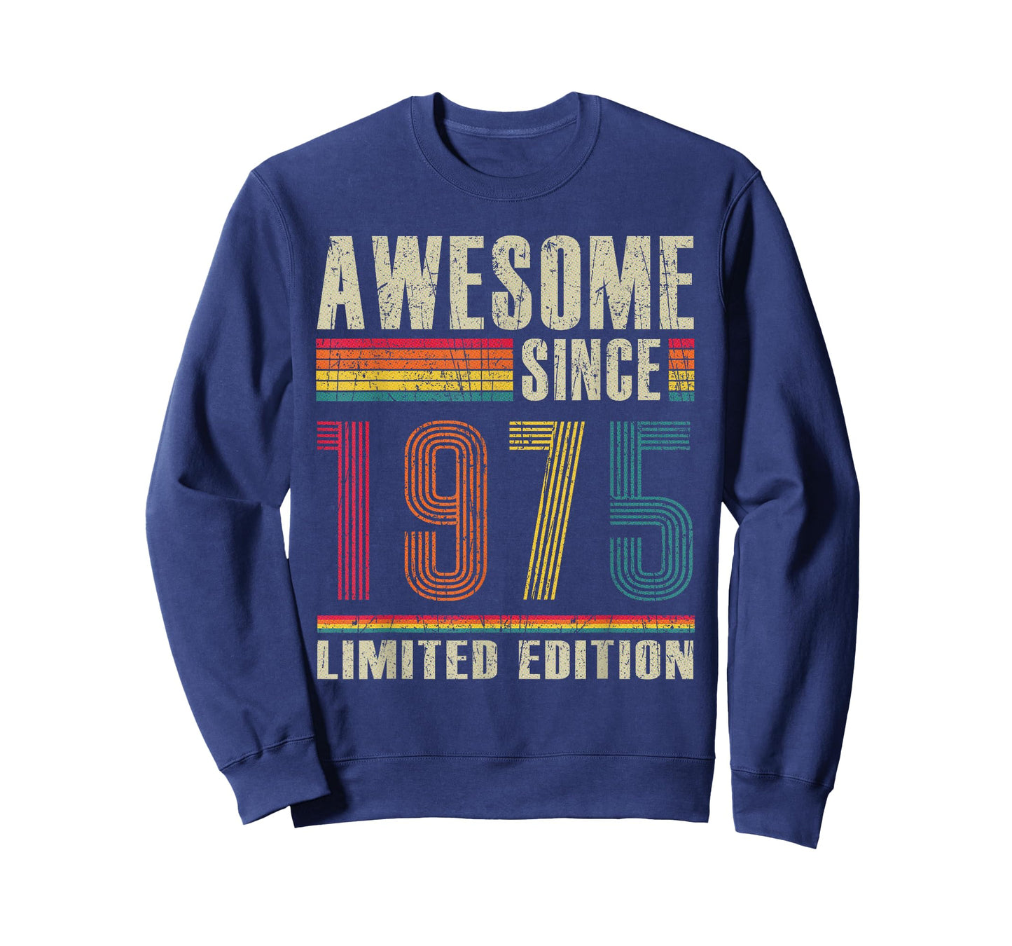 Vintage Awesome Since 1975 50th Birthday 50 Years Old T-Shirt