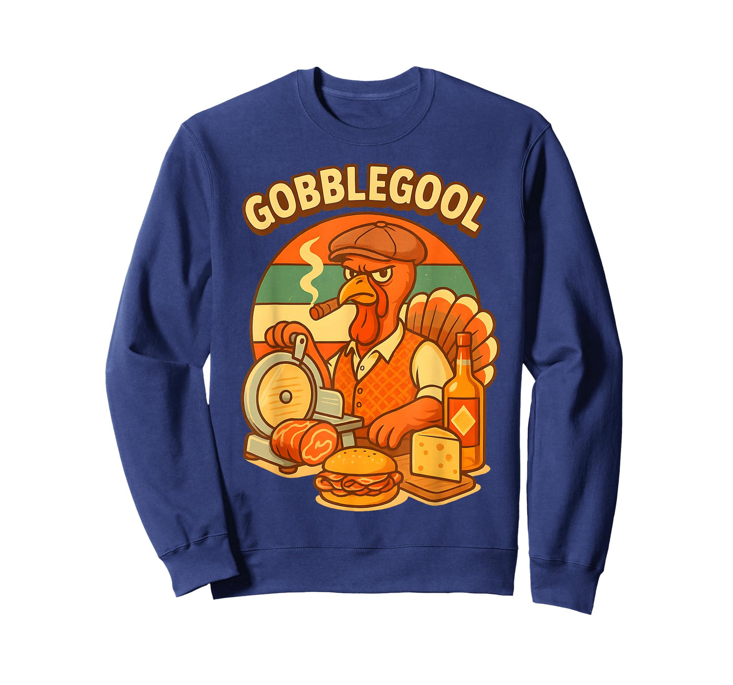 Turkey Gabagool Gobblegool Funny Italian Food T-Shirt