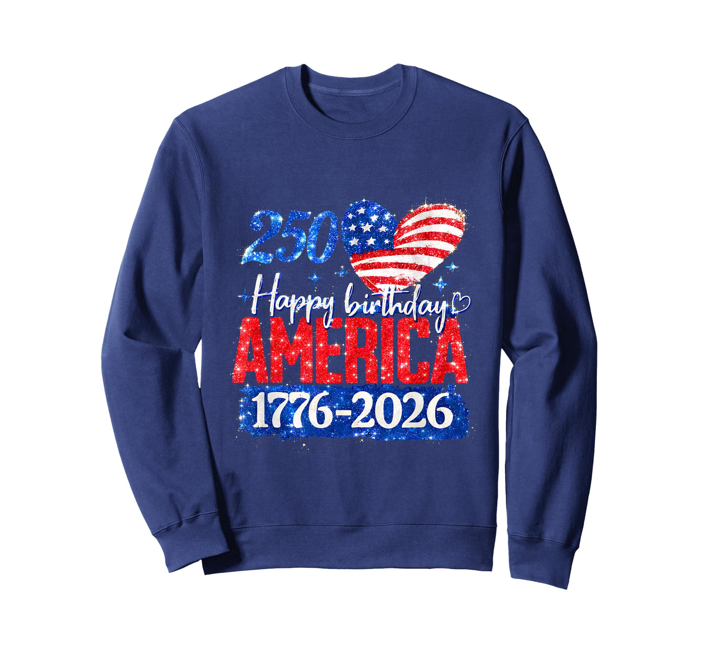 250th Happy Birthday America 1776-2026 T-Shirt