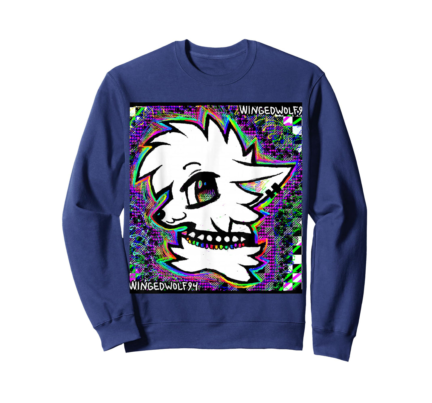 Retro Sparkledog Furry Art T-Shirt