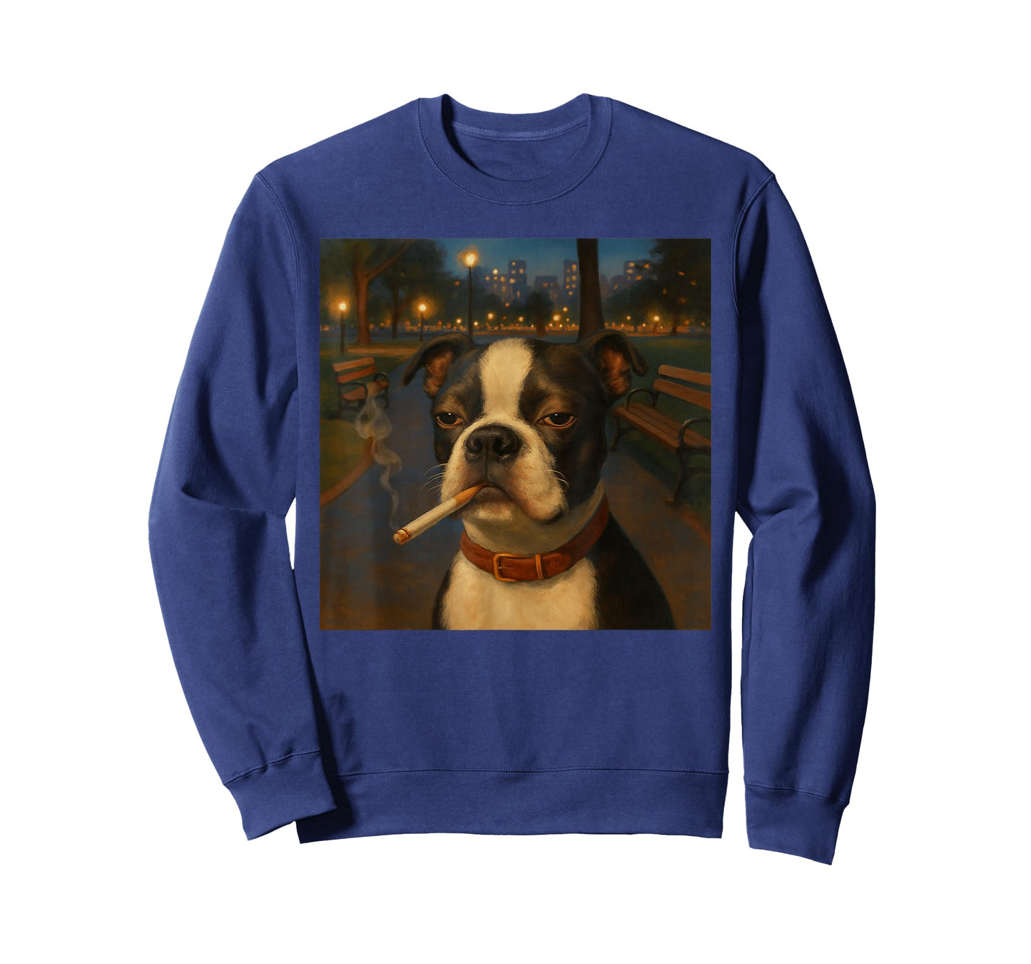 Funny Smoking Dog Meme Cigarette Gen Z Meme Dog Lover T-Shirt