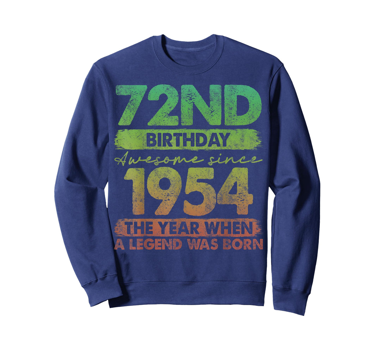 72 Year Old Gifts Vintage 1954 Limited Edition 72nd Birthday T-Shirt