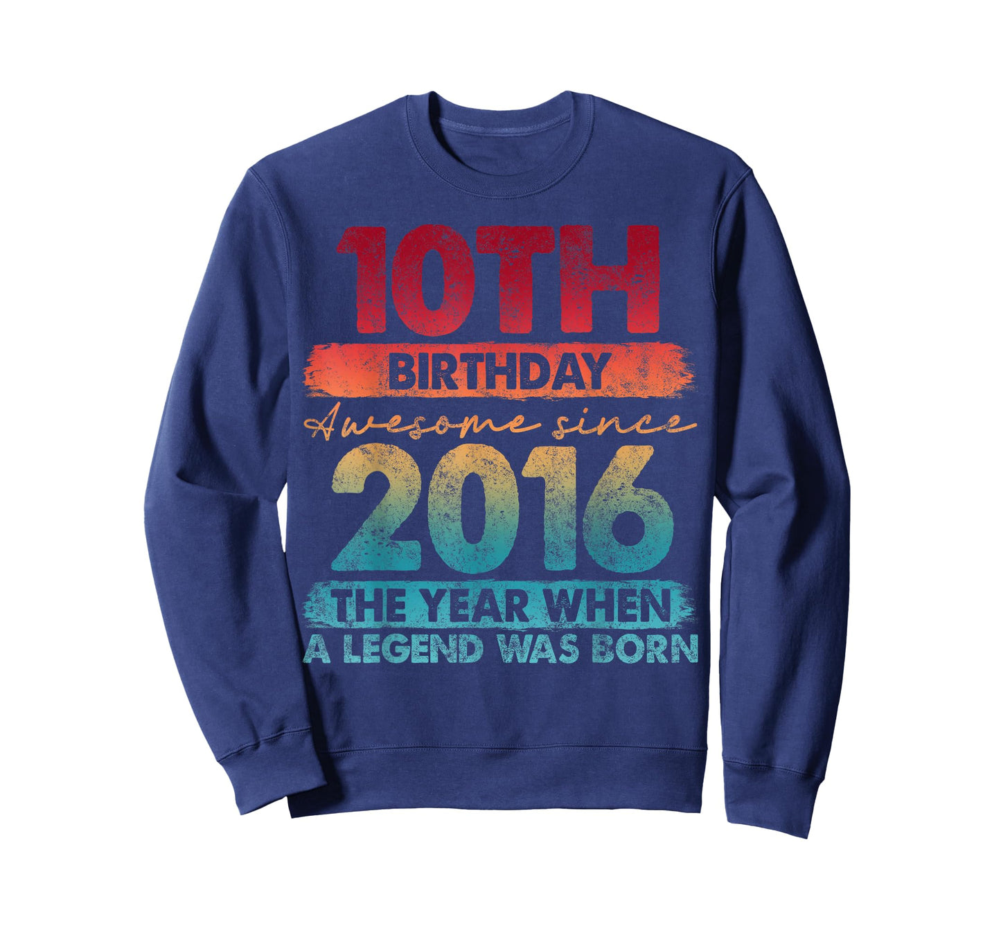 10 Year Old Gifts Vintage 2016 Limited Edition 10th Birthday T-Shirt