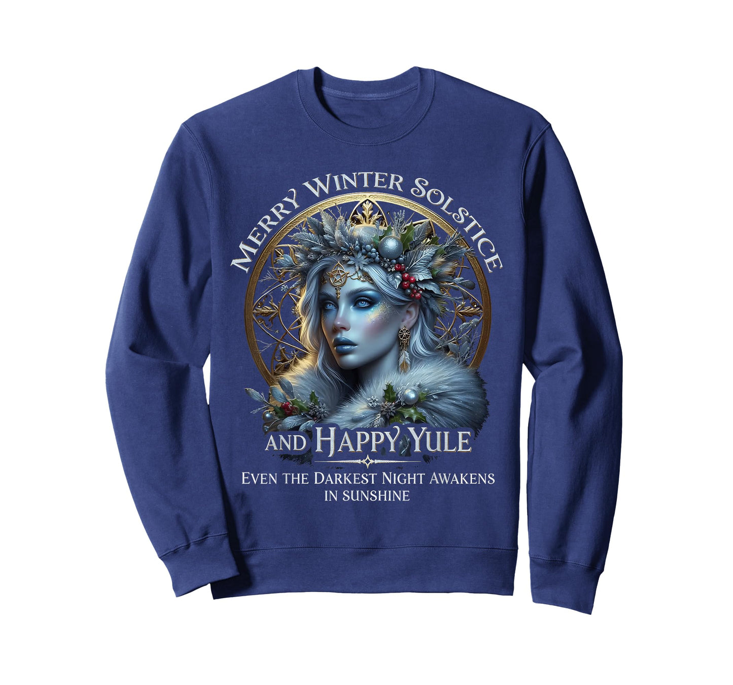 We Witch You Yule Christmas Vintage Merry Winter Solstice T-Shirt