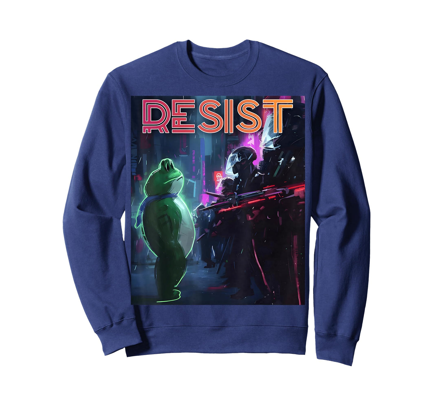 Portland Frog Protest Resist for Men Women T-Shirt