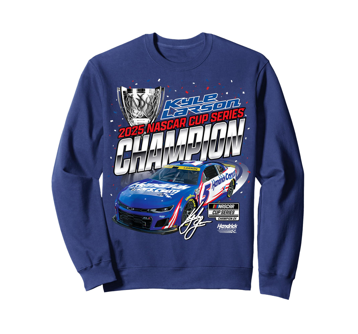NASCAR - Kyle Larson - 2025 Series Champion T-Shirt