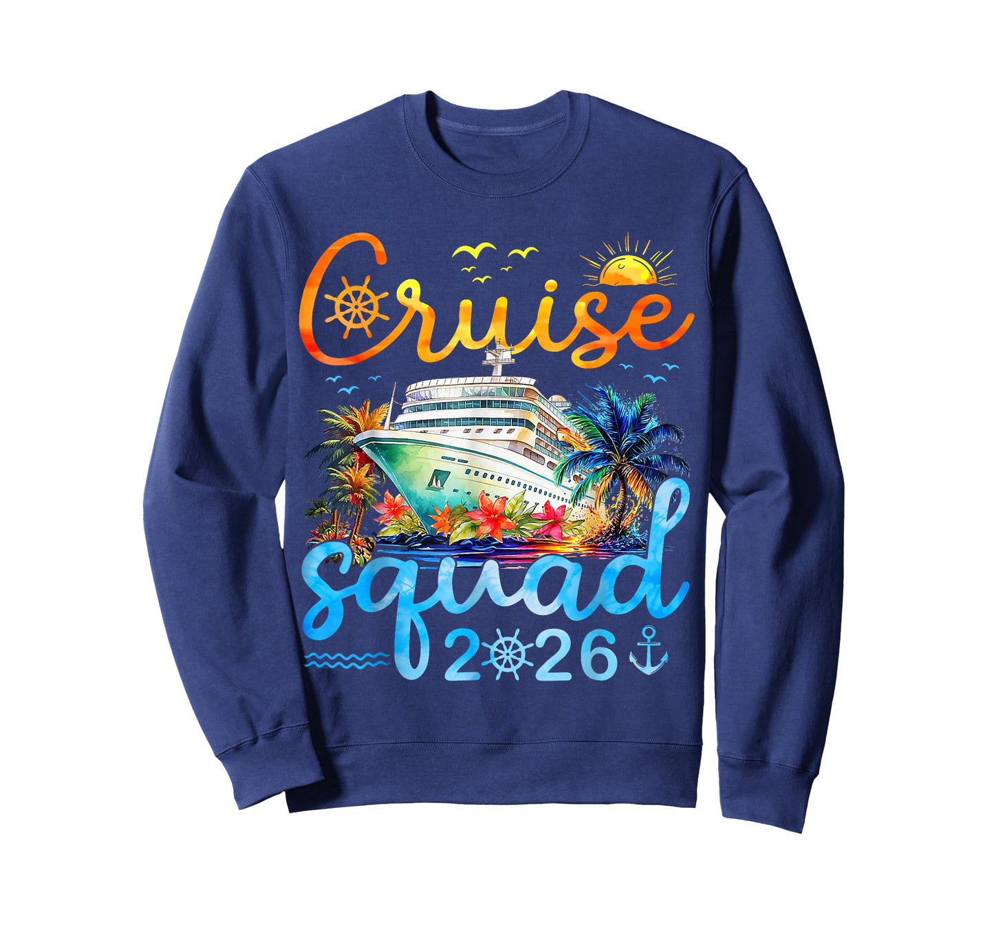Cruise Squad 2026 Family Friends Vacation Matching Group T-Shirt