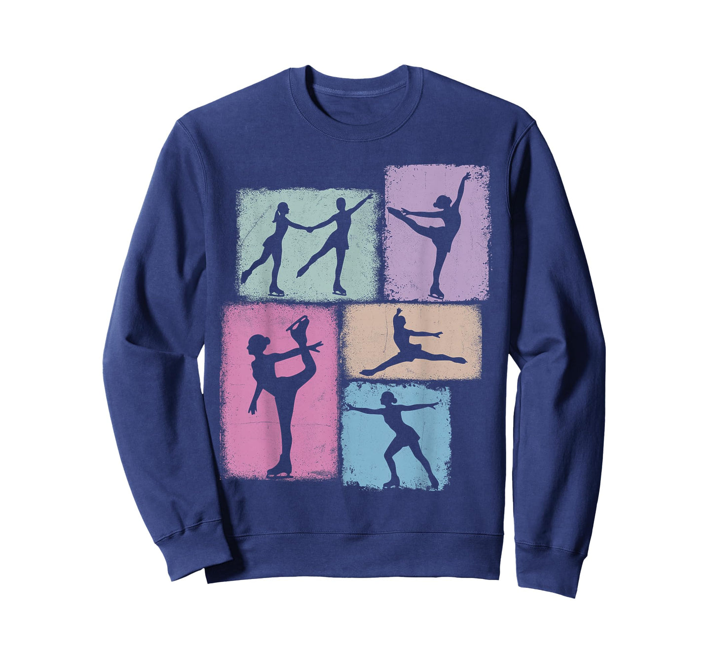 Figure Skating Collage Skater Women Kids Youth Girl T-Shirt